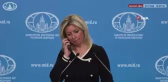 Zaharova'ya Balistik Füze Uyarısı