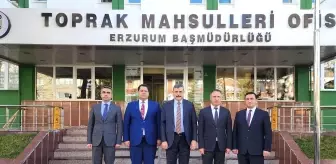 Vali Mustafa Çiftçi, TMO Erzurum Başmüdürlüğü'nü Ziyaret Etti