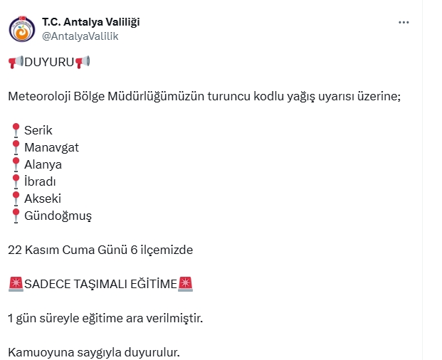 Yarın okullar tatil mi? Yarın okullar tatil mi?