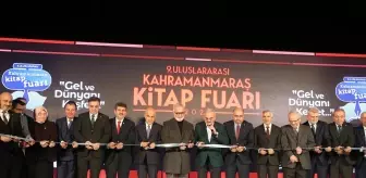 9. Uluslararası Kahramanmaraş Kitap Fuarı Açıldı