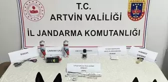 Artvin'de Uyuşturucu Operasyonu: 20 Gözaltı, 2 Tutuklama