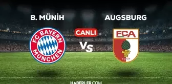 Bayern Münih Augsburg CANLI izle! (ŞİFRESİZ) Bayern Münih Augsburg maçı hangi kanalda, canlı yayın nerede ve nasıl izlenir?