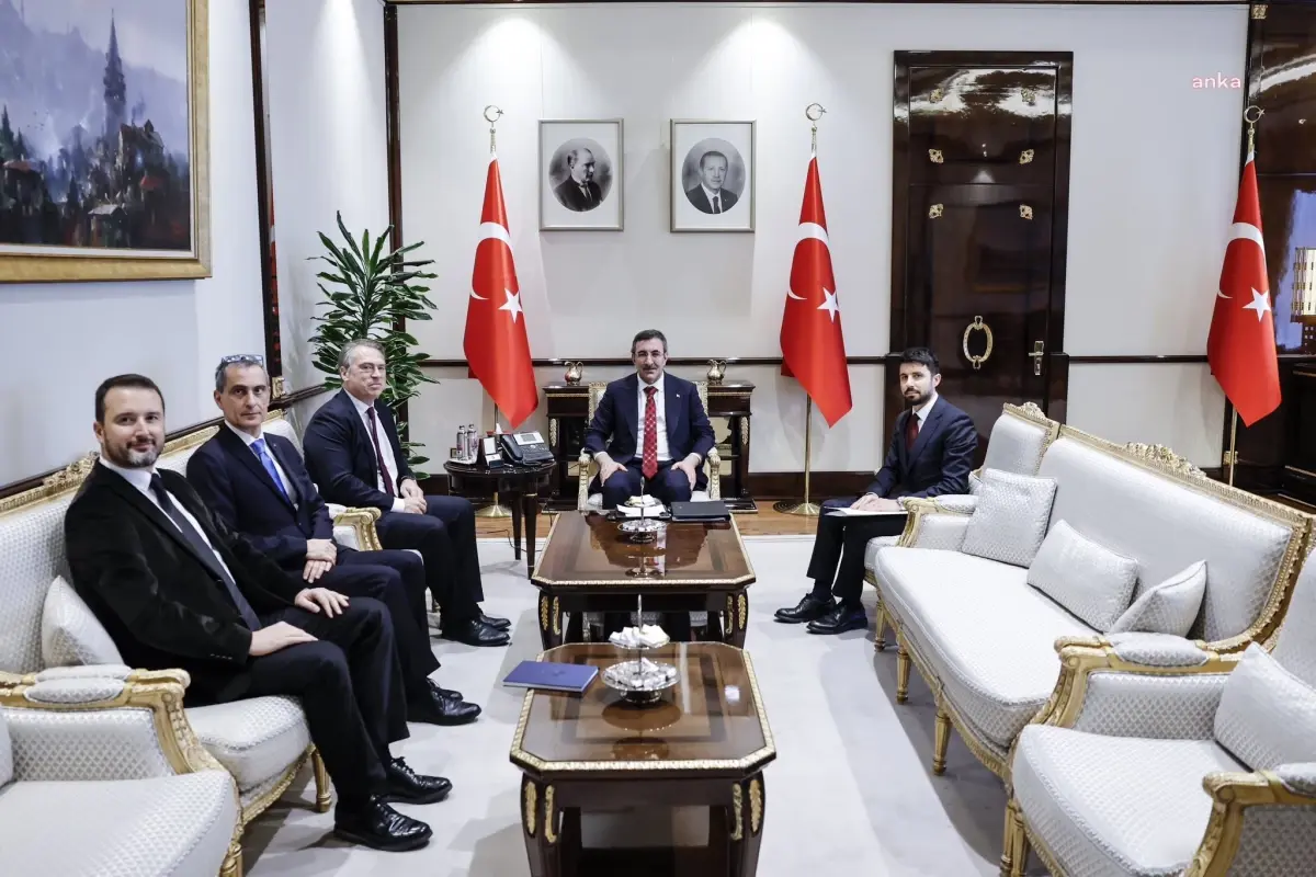 Cumhurbaşkanı Yılmaz, AB Delegasyonu Başkanı Ossowski'yi Kabul Etti