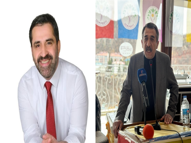 Ovacık Belediye Başkanı Mustafa Sarıgül ve Tunceli Belediye Başkanı Cevdet Konak