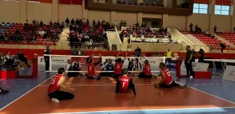 Oturarak Voleybol Avrupa Şampiyonası Burdur'da Başladı