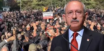 'Safları sıklaştırın' diyen Kılıçdaroğlu'na adliye önünde coşkulu karşılama