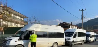 Sakarya'da Öğrenci Servislerine Denetim Yapıldı