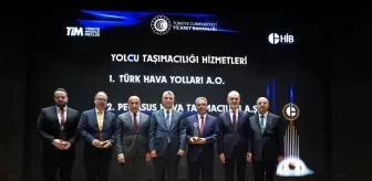 Türk Hava Yolları, Hizmet İhracatının Şampiyonları Ödülleri'nde Birinci Oldu