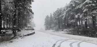 İstanbul'da Kar Yağışı Başladı