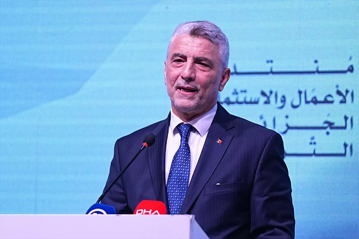 Bakan Bolat, Türkiye-Cezayir İş ve Yatırım Forumu'nda konuştu Açıklaması