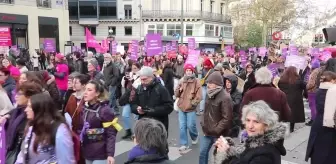 Fransa'da Kadına Yönelik Şiddete Karşı Büyük Yürüyüş