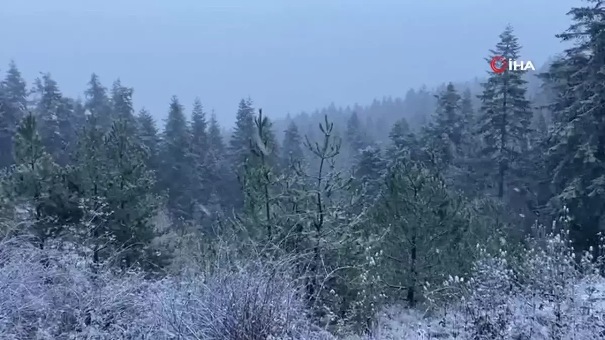 Karabük'te Kar Yağışı Başladı