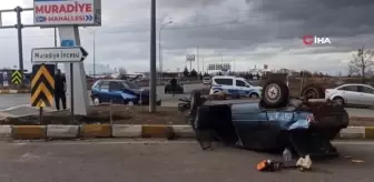 Konya'da İki Otomobil Çarpıştı: 1 Yaralı