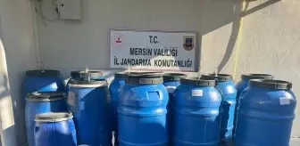 Mersin'de 3 Ton Sahte İçki Ele Geçirildi