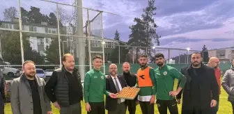 MHP Giresun İl Başkanı Salih Akgün, Giresunspor'u Ziyaret Etti