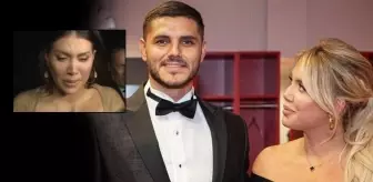 Wanda Nara, Icardi soruları karşısında gözyaşlarına boğuldu