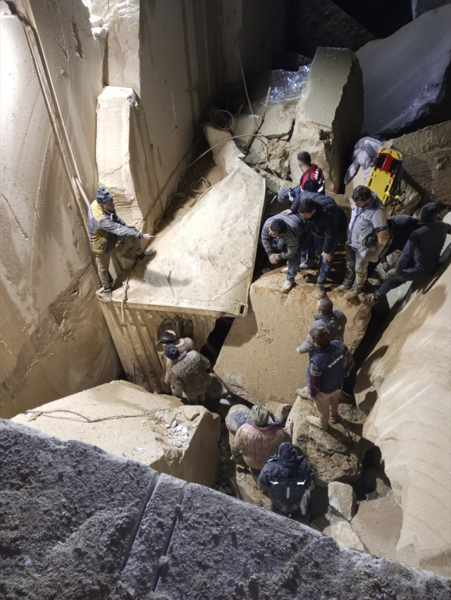 Landslide in the Marble Quarry in Balıkesir: 1 Dead