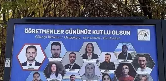 Bingöl'de Öğretmenler Günü Kutlaması Billboardda Yapıldı