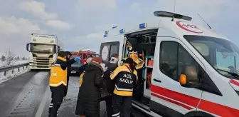 Samsun-Çorum Karayolunda Zincirleme Trafik Kazası: 10 Yaralı