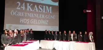 Tekirdağ'da mesleğe yeni başlayan öğretmenler yemin etti