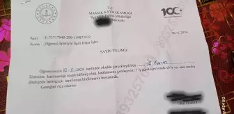 Ankara'da Okulda 10 Kasım Anma Törenine Katılmayan Öğrenciye Ceza İddiası