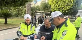 Adana'da Sivil Trafik Ekiplerinden Toplu Taşıma Denetimi