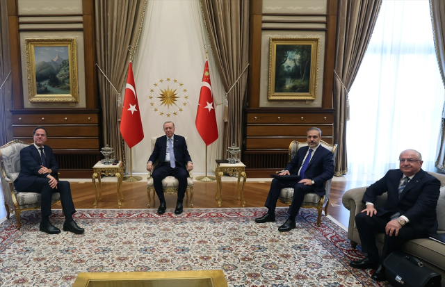 President Erdoğan received NATO Secretary General Rutte