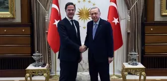 Cumhurbaşkanı Erdoğan, NATO Genel Sekreteri Rutte'yi ağırladı