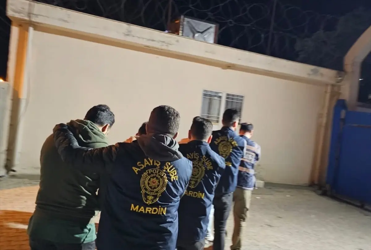 Mardin'de 50 Firari Hükümlü ve Suçlu Yakalandı