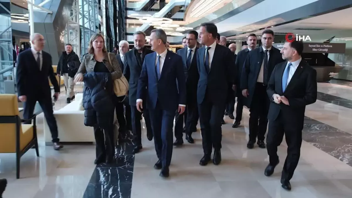 NATO Genel Sekreteri Rutte, TUSAŞ'ı ziyaret etti