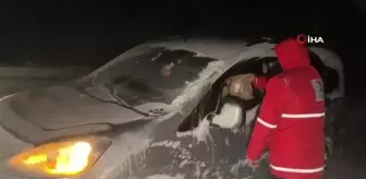 Türk Kızılay, Erzurum'da Yolculara Yardım Eli Uzattı