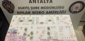 Antalya'da Kumar Operasyonu: 85 Kişiye İdari Yaptırım