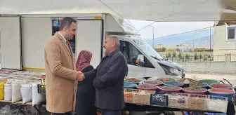 Hasankeyf Kaymakamı İmrak, Semt Pazarını Ziyaret Etti