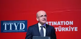 Hazine ve Maliye Bakanı Mehmet Şimşek, Turizm Yatırım Forumu'nda konuştu: (1)