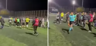 İzmir'de hakeme saldıran futbolcu tutuklandı