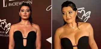 Nurgül Yeşilçay'ın cesur tarzı göz doldurdu