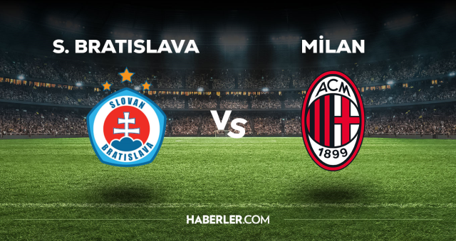Slovan Bratislava Milan CANLI izle! (ŞİFRESİZ) Slovan Bratislava Milan maçı hangi kanalda, canlı yayın nerede ve nasıl izlenir?