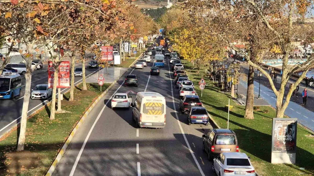 Tekirdağ'daki Trafiğe Kayıtlı Motorlu Kara Taşıtı Sayısı 349 Bin 509