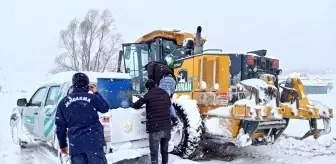 Bolu'da Kar Yağışı Nedeniyle Mahsur Kalan 7 Kişi Kurtarıldı