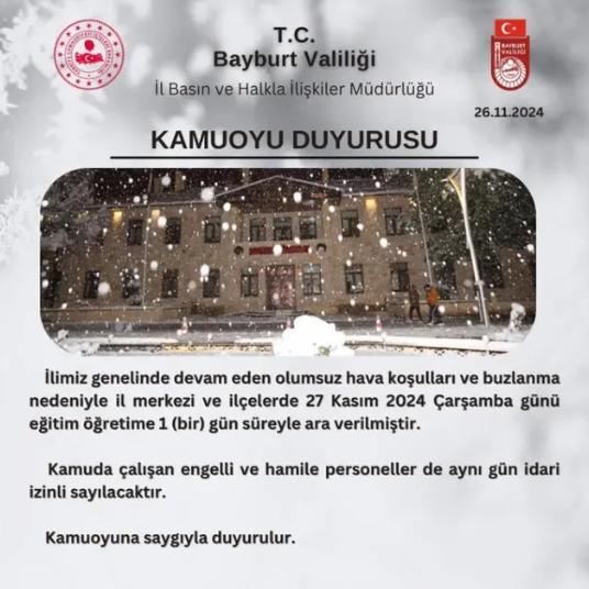 Bugün okullar tatil mi, okul yok mu SON DAKİKA!
