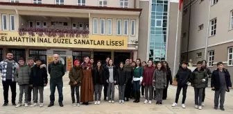 Eldivanlı ortaokul öğrencileri, Çankırı'da bulunan liseleri ziyaret etti