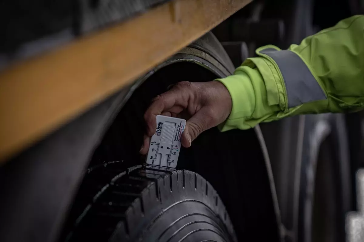 Erzurum'da Kış Lastiği Denetimleri Sıklaştırıldı