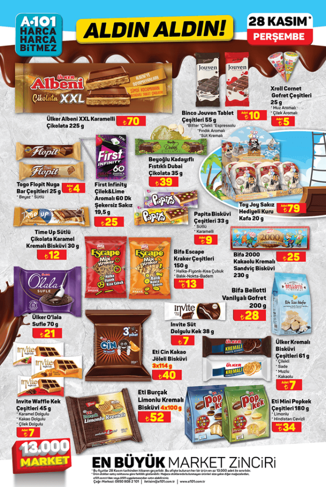 A101 28 KASIM 2024 KATALOĞU 28 Kasım A101 aktüel ürünler neler? A101'e bu hafta hangi ürünler geliyor?