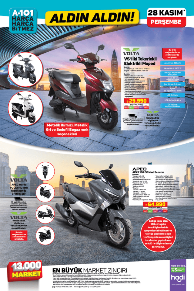 A101 28 KASIM 2024 KATALOĞU 28 Kasım A101 aktüel ürünler neler? A101'e bu hafta hangi ürünler geliyor?