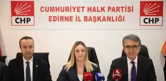 CHP'den Edirne'de Ekonomik Sorunlar Üzerine Açıklamalar