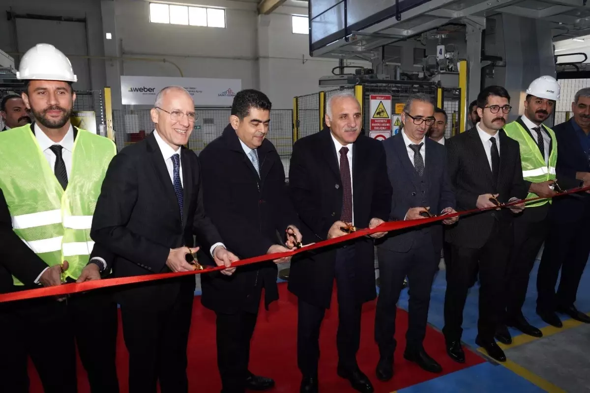 Saint-Gobain Weber'in Diyarbakır'daki Yeni Fabrikası Açıldı