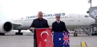 Türk Hava Yolları'ndan Sidney'e İlk Uçuş