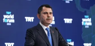 Bakan Kurum, TRT World Forum 2024'te konuştu Açıklaması