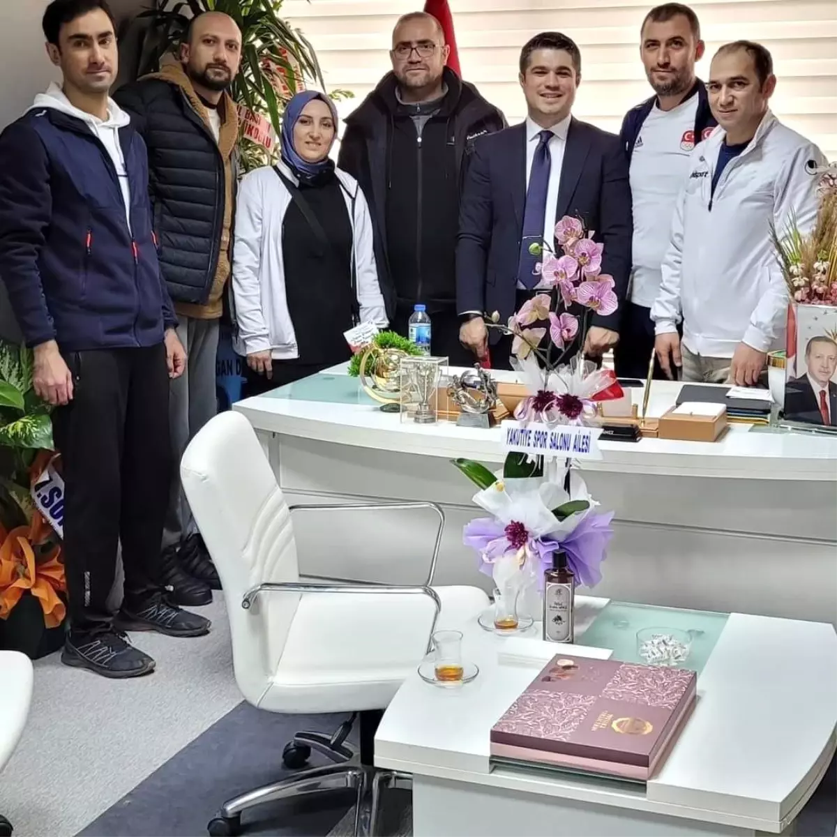 Çelebispor Kulübü'nden Yeni Spor Müdürü'ne Ziyaret