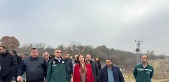 Edirne'de Çömlekköy Barajı Yapımı Devam Ediyor